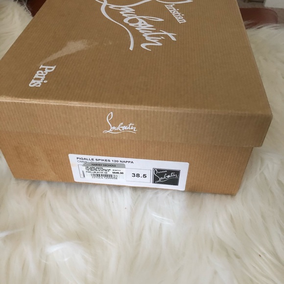 Louboutin 120 Pigalle Spikes Black - Picture 6 of 7